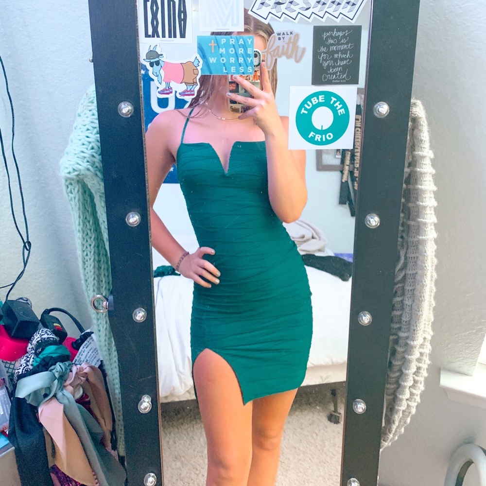 ☆EMERALD GREEN BODYCON DRESS ☆